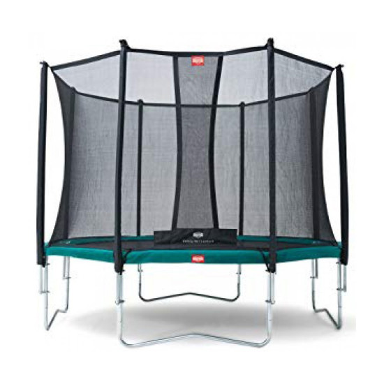 Купить Батут  Berg Favorit 430 Green + сетка Comfort в Киеве - фото №1